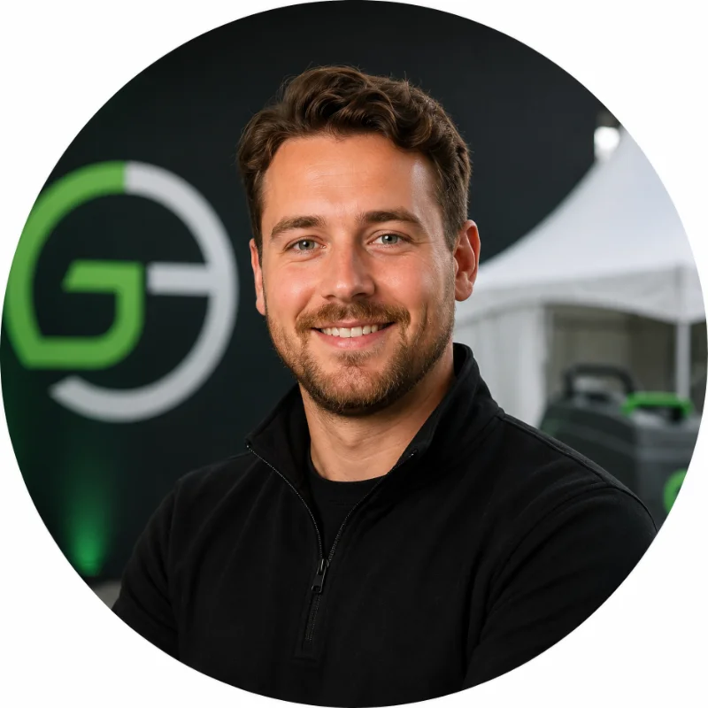 Rick Bats, content specialist evenementenservice bij GP Events BV